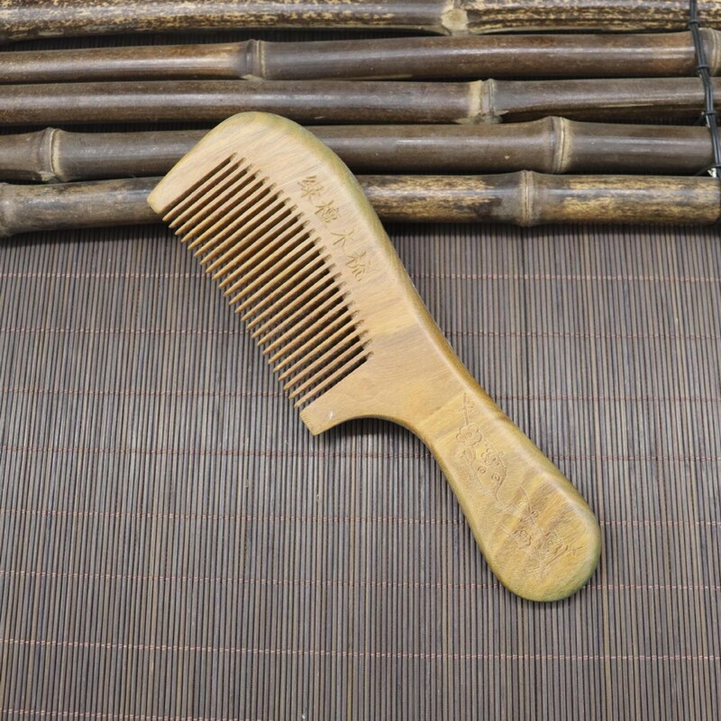 檀木气垫梳女士家用顺发头部头皮经络按摩梳毛囊疏通便携气囊梳子|undefined