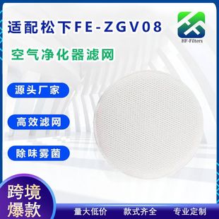 Cross-Border Hot-Selling Adapted Panasonic Fe-Zgv08 Air Purifier Filter Element Mesh Cloth Sterilization and Aldehyde Removal