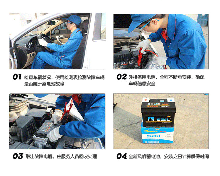 Wind Sail Efb70Ah Start-Stop Battery for Buick Encore, Chevrolet Equinox, Chevrolet Trax, Chevrolet Spark