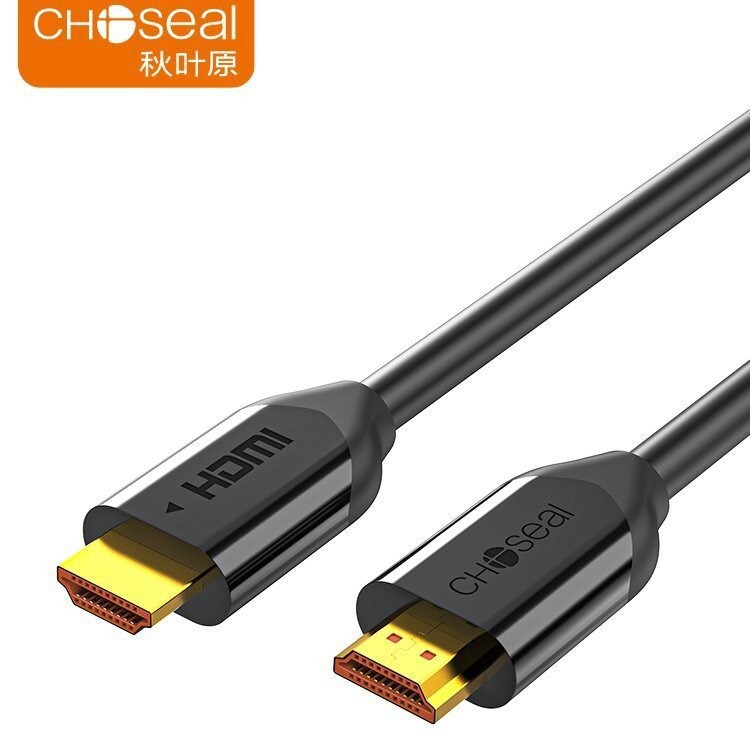 秋叶原QS8118S HDMI连接线石墨烯屏蔽层线身柔软抗干扰4kHDR@60Hz