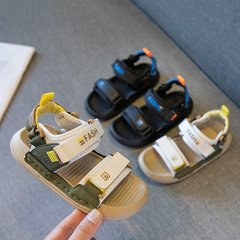子供用サンダル、幼児・小学生向け2025年夏新作ビーチサンダル、男の子用サンダル、柔らかい靴底のおしゃれな靴