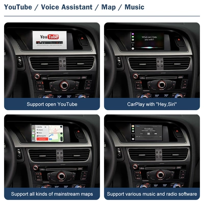 Audi A4 A5 2009-2015 – Simsiz CarPlay və Android Auto