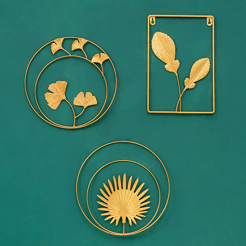Nordic Style Light Luxury Ins Wall Decoration Hanging Ornaments Wall Hangings Living Room Study Background Wall Decoration Wall Hangings