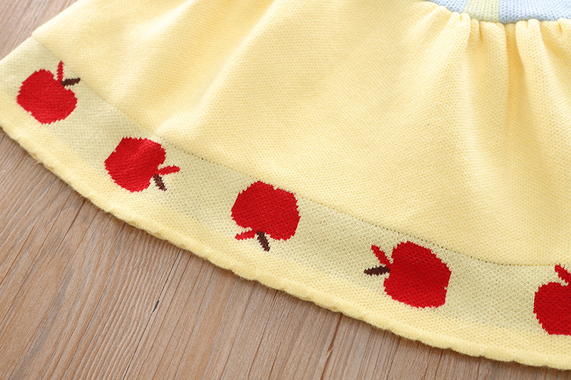 Tendenza gonna per bambola in maglione di peluche Biancaneve per ragazze inverno 2021 nuova dolce edizione coreana_voghion.com
