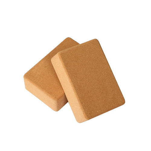 Cork yoga brick 369 high density yoga brick anti-pressure and wear-resistant cork brick dance non-slip leg press fitness brick
