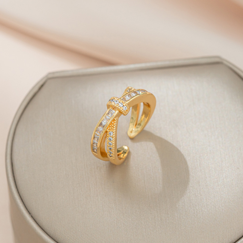 Women's Oval Marquise And Pear Ring Set Horizontal Bezel Setting_voghion.com