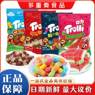 ��Trolli/����ܛ��3kg�ǹ������ʳ��Ϫ���С���b��ͯ����֭