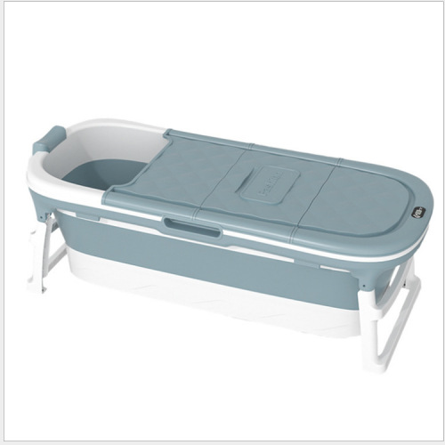 Large extended adult folding bath bucket men's and women's bath bucket foldable thickened adult bathtub infant swimming bucket