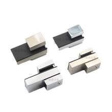 高档合金玻璃夹可调固定夹层板夹托鱼嘴夹鸭嘴夹5-20mm五金件