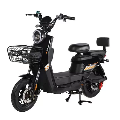 City Scooter Foreign Trade Supply of Electric Motorcycles, Adult Mobility Scooters, Foreign Battery-Powered Vehicle Models for Cross-Border Sales (Elektrikli motosikletlər) - black-battery-life-is-about-50-kilometers