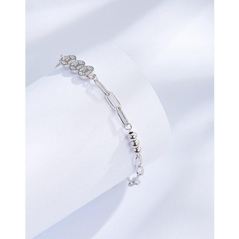 925 plata esterlina cobre moneda pulsera para mujeres verano 2023 nuevo nicho diseño de alto grado temperamento personalidad retro pulsera