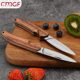 Log high-end fruit knife household portable folding knife sharp peeler student dormitory stainless steel fruit knife