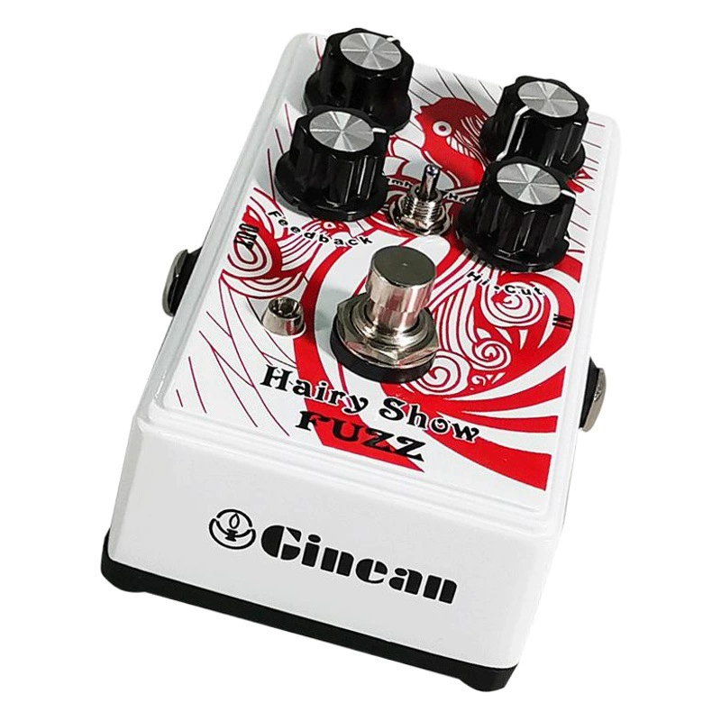 Электрогитарная педаль эффектов FUZZ, классический эффект fuzz, ретро-стиль.