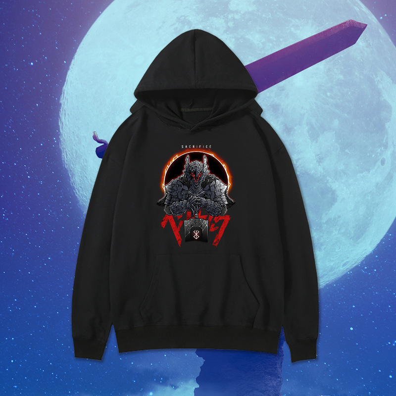 Swordwind Legend Anime Periférico Suéter con capucha Marca Warrior Segunda dimensión Sudadera con capucha suelta casual europea y americana