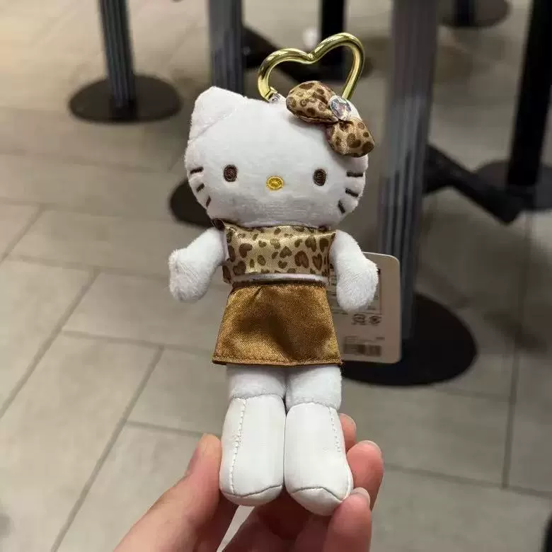 Плюшевый брелок (Sanrio) Hello Kitty, плюшевая кукла-талисман, размеры 10–16 см