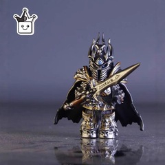 新品跨境第三方 moc 魔兽魔戒巫妖王 人仔 拼装积木玩具配件 积木