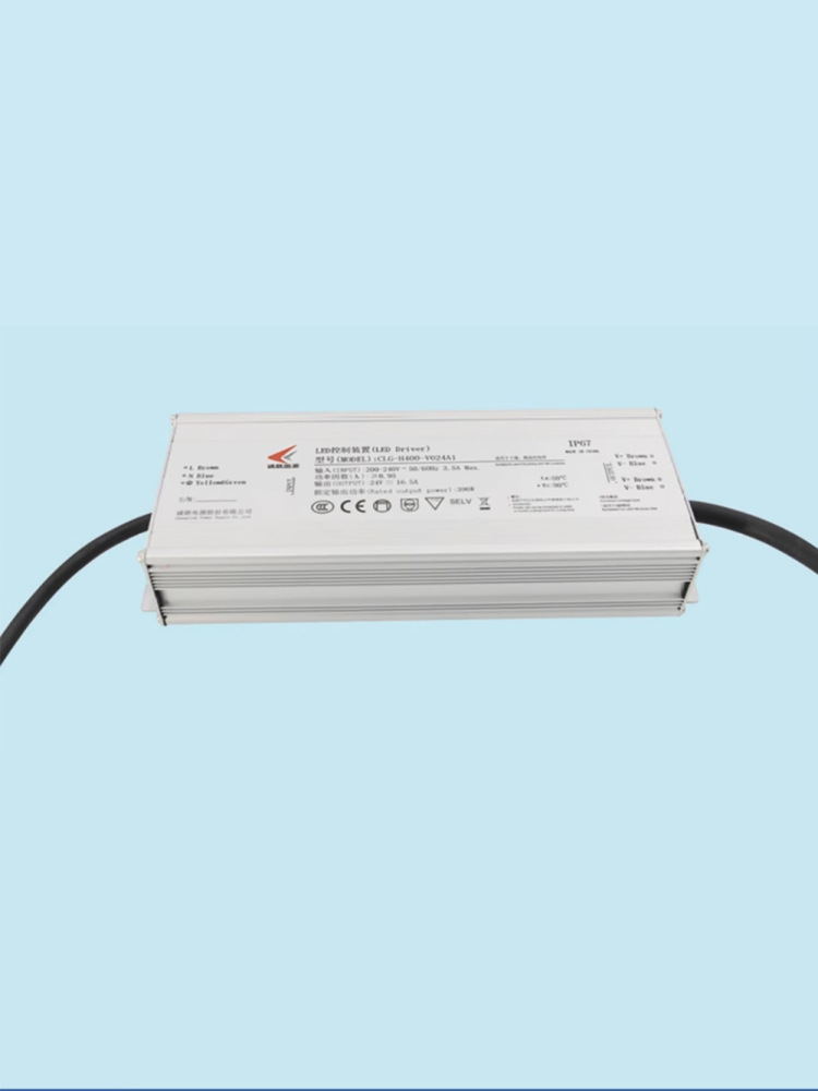 诚联24v400瓦灌胶防水电源