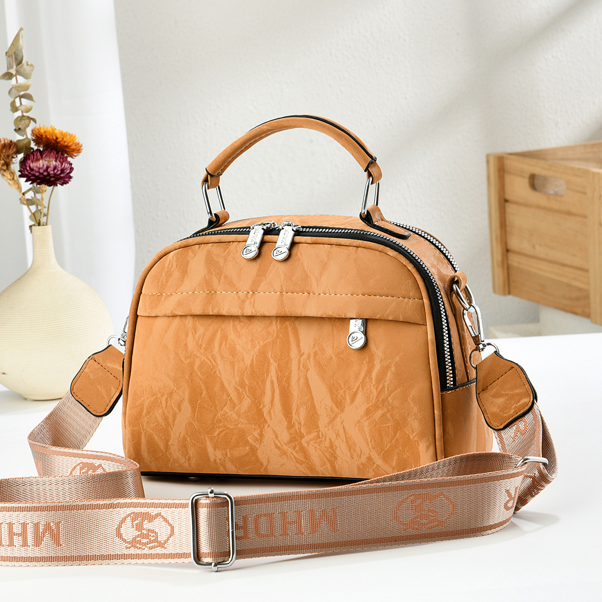 Bolso de hombro multicapa de estilo exterior bolso de mano compacto de moda bolsos transfronterizos