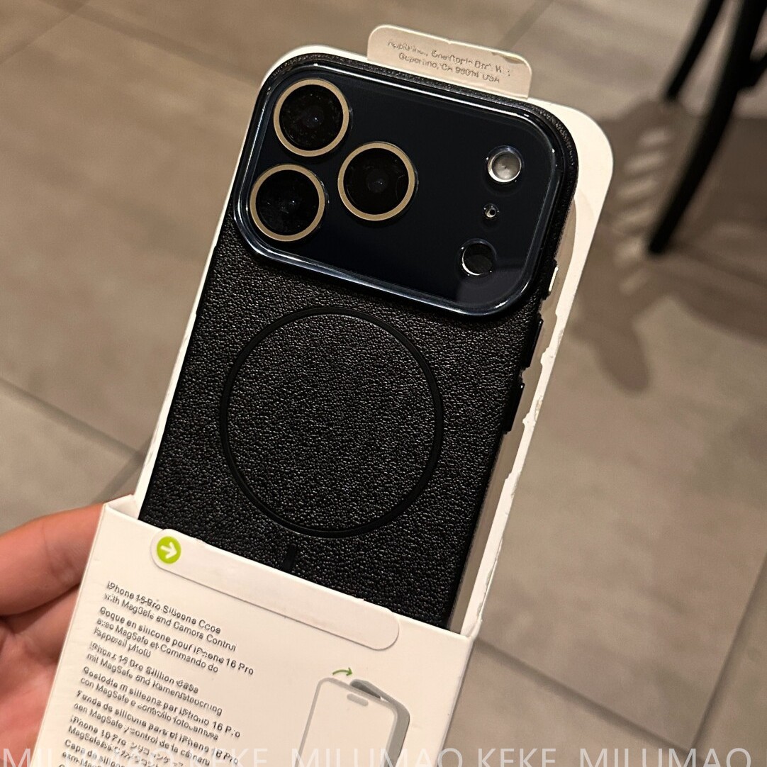適用iPhone18PROMAX荔枝紋膚感磁吸手機殼蘋果17鏡頭膜高級保護套 4