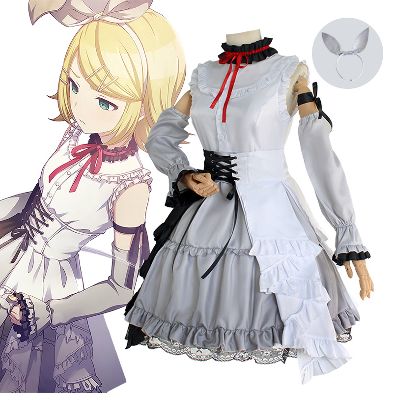 Halloween World plan colorful stage feat Hatsune cos clothing Sound Mirror Bell clothing mute double COS clothing