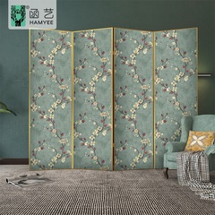Renovation of Chinese-style floral partition cabinet, self-adhesive wallpaper for bedroom, waterproof, living room wallpaper, retro wall sticker, self-adhesive wholesale