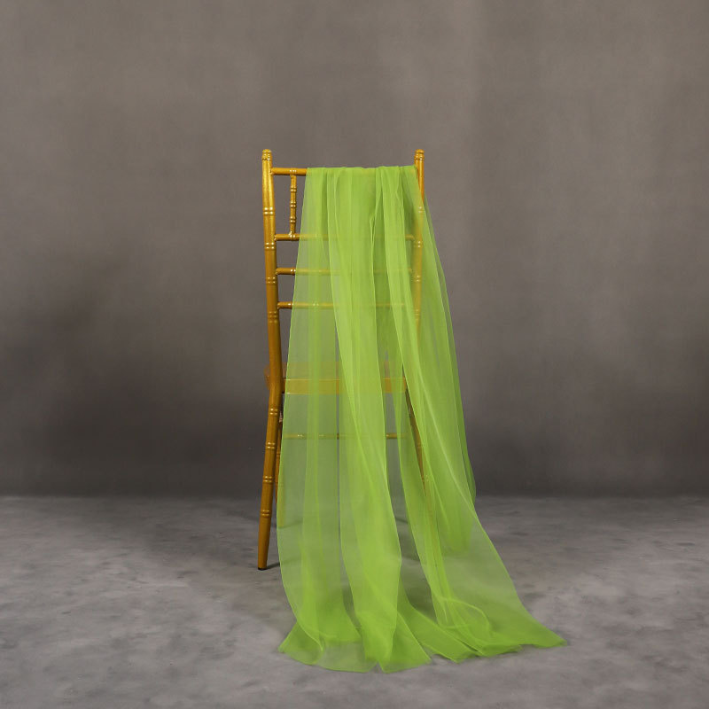 Sillas de boda transfronterizas cortina tela