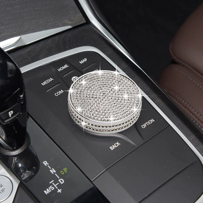 Suitable for BMW new 3 Other Automotive Interior Supplies - silver-new-3-series-x3x4x5-multimedia-knob
