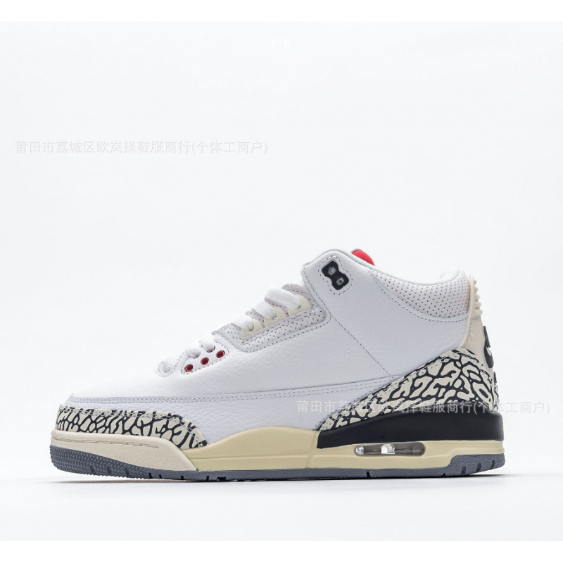 Putian Pure Original Practical Aj3 Basketball Shoes Foreign Trade Direct Supply White Cement Hikaru Hara Wizards Men's and Women's Sports Shoes Running Shoes Putian Pure Original Practical Aj3 Basketball Shoes Foreign Trade Direct Supply White Cement Hikaru Hara Wizards Men's and Women's Sports Shoes Running Shoes