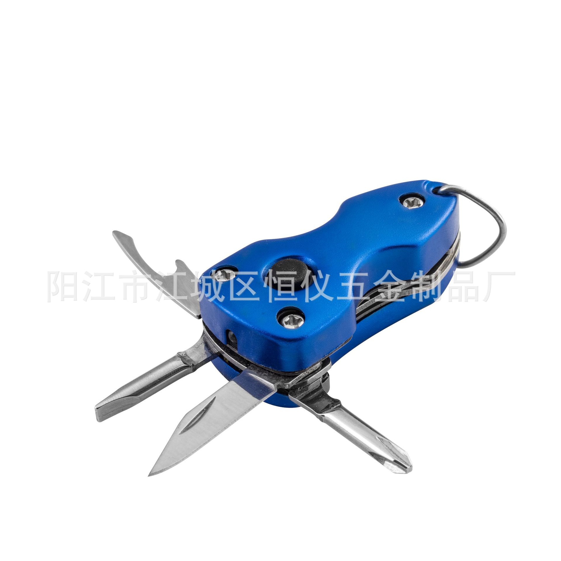 供应礼品小刀 多功能钥匙扣带灯小刀 户外礼品刀具多功能小刀厂家