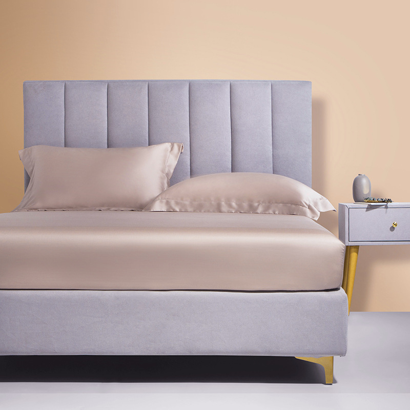 Fitted sheet 60s天糸ベッド笠純色ライセルベッドカバー式シーツを大きくして厚手のマットレスカバーを追加します。