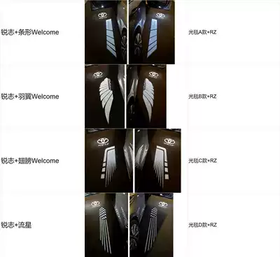Lingfang, and Land Cruiser — License plate lamp - for-other-vehicle-models-please-contact-customer-service-for-pictures