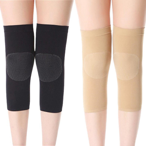 Summer thin knee pads for air-conditioned room knee warmth joint protection old cold legs invisible breathable elastic leg cover