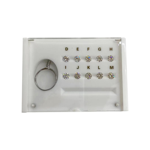 Standard zirconia loose diamond color grading reference teaching hardware tools jewelry
