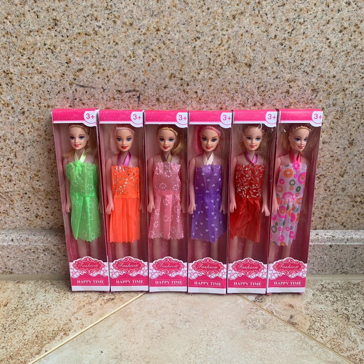 Solo embalaje independiente DIY Barbie muñeca entrenamiento clase Premio chica barato puesto 1 yuanes juguete promoción al por mayor