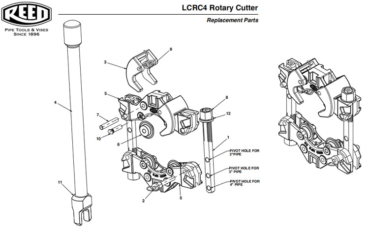 LCRC4S旋转式切管机REED力得
