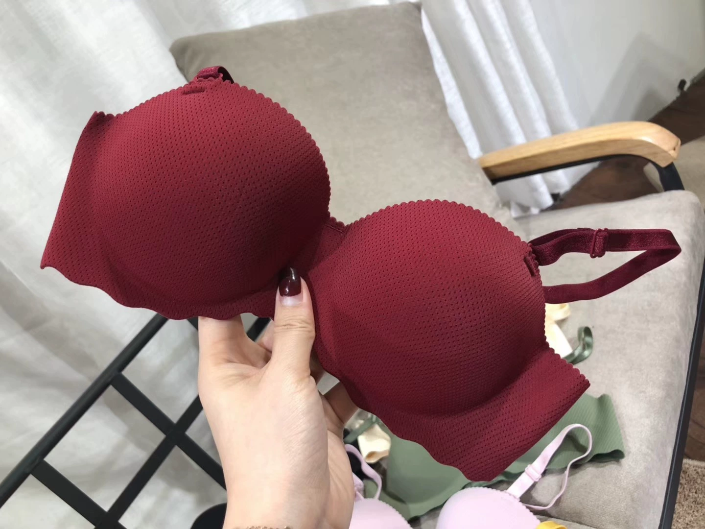 Push-up Wireless Bra, Women's Comfortable Everyday Bra, Sizes 32/70–38/85 AB