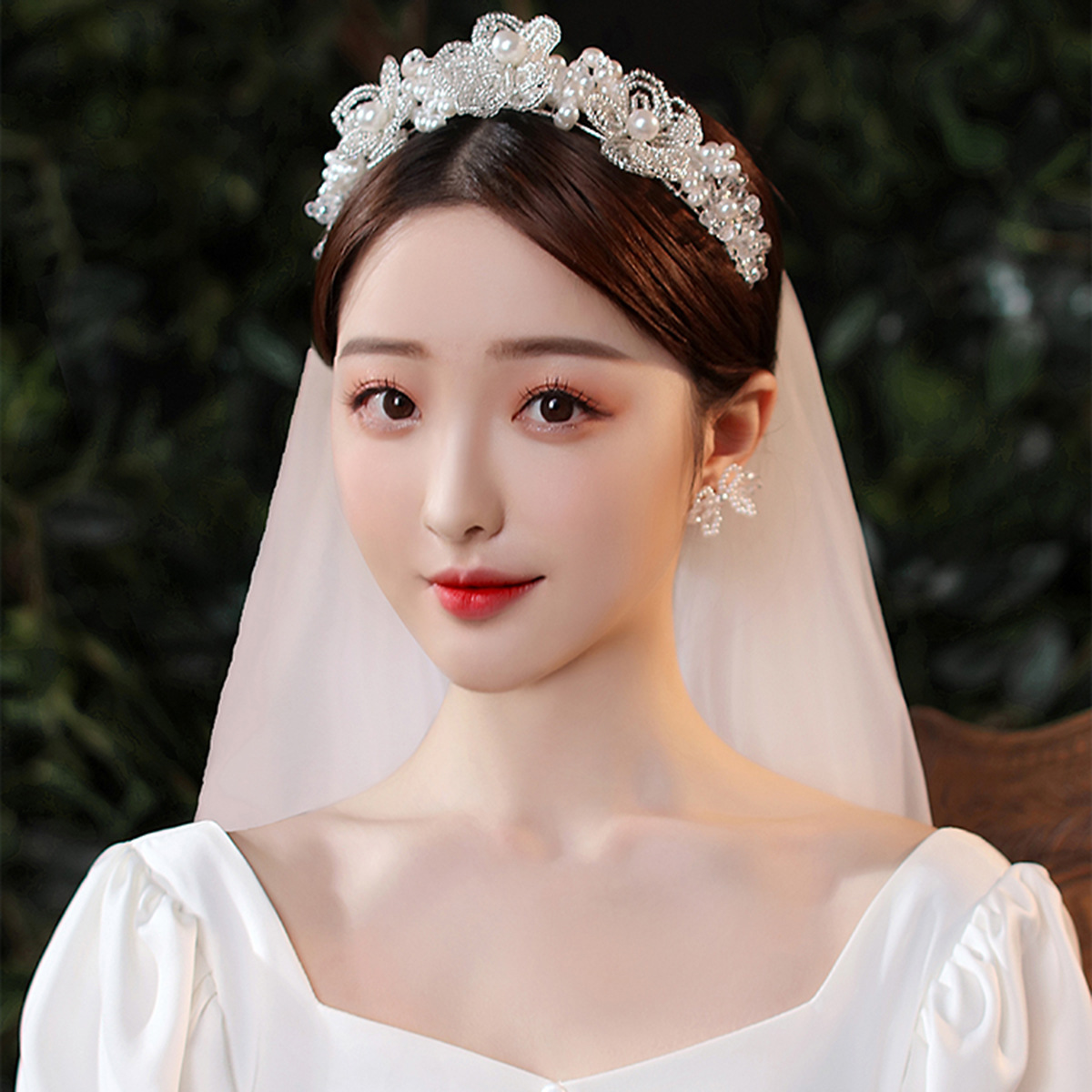 Bridal headwear new Korean style light l...
