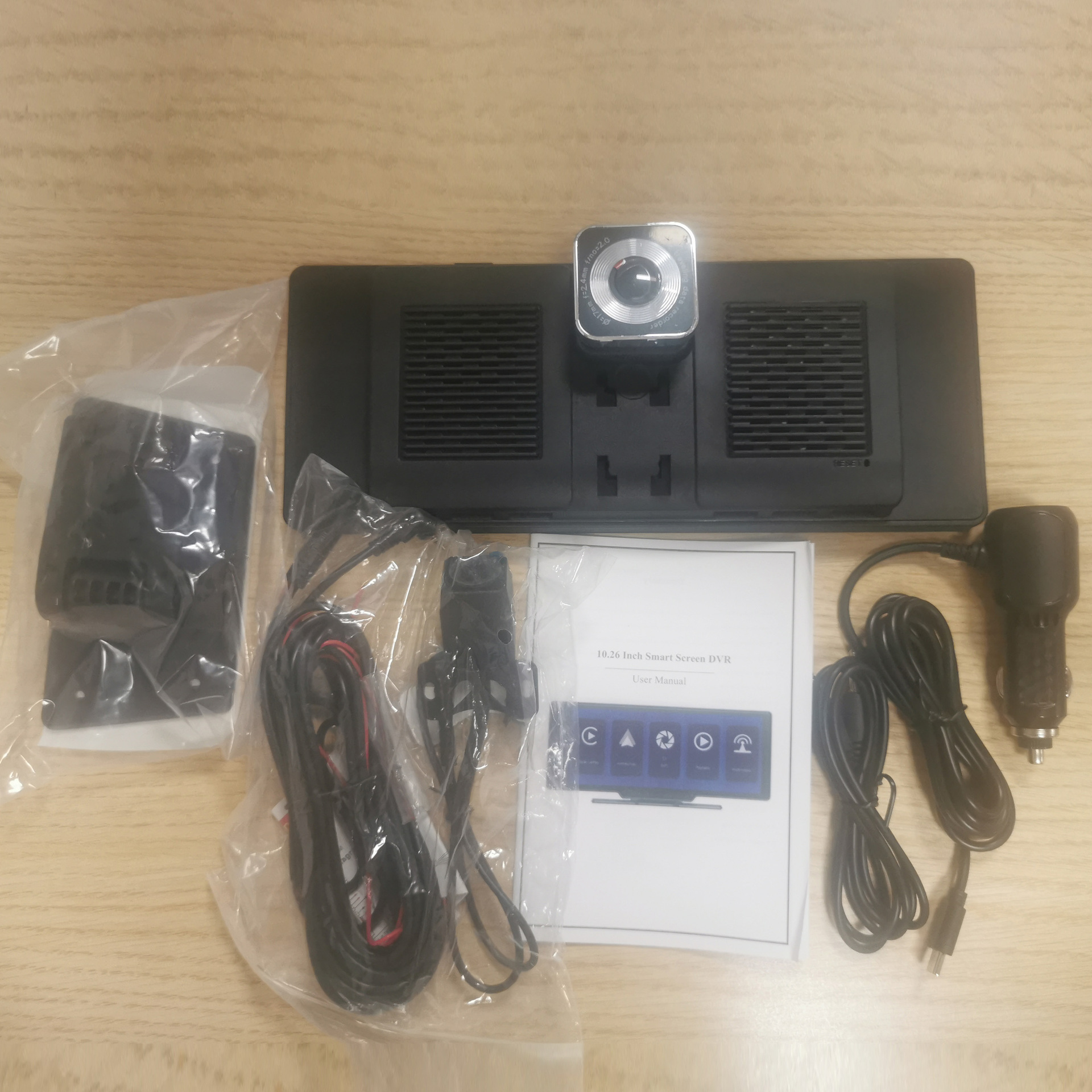 クロスボーダー10.26インチcarplay前後ダブル録画ドライブレコーダー車載PNDマルチメディアプレーヤーナビゲーション