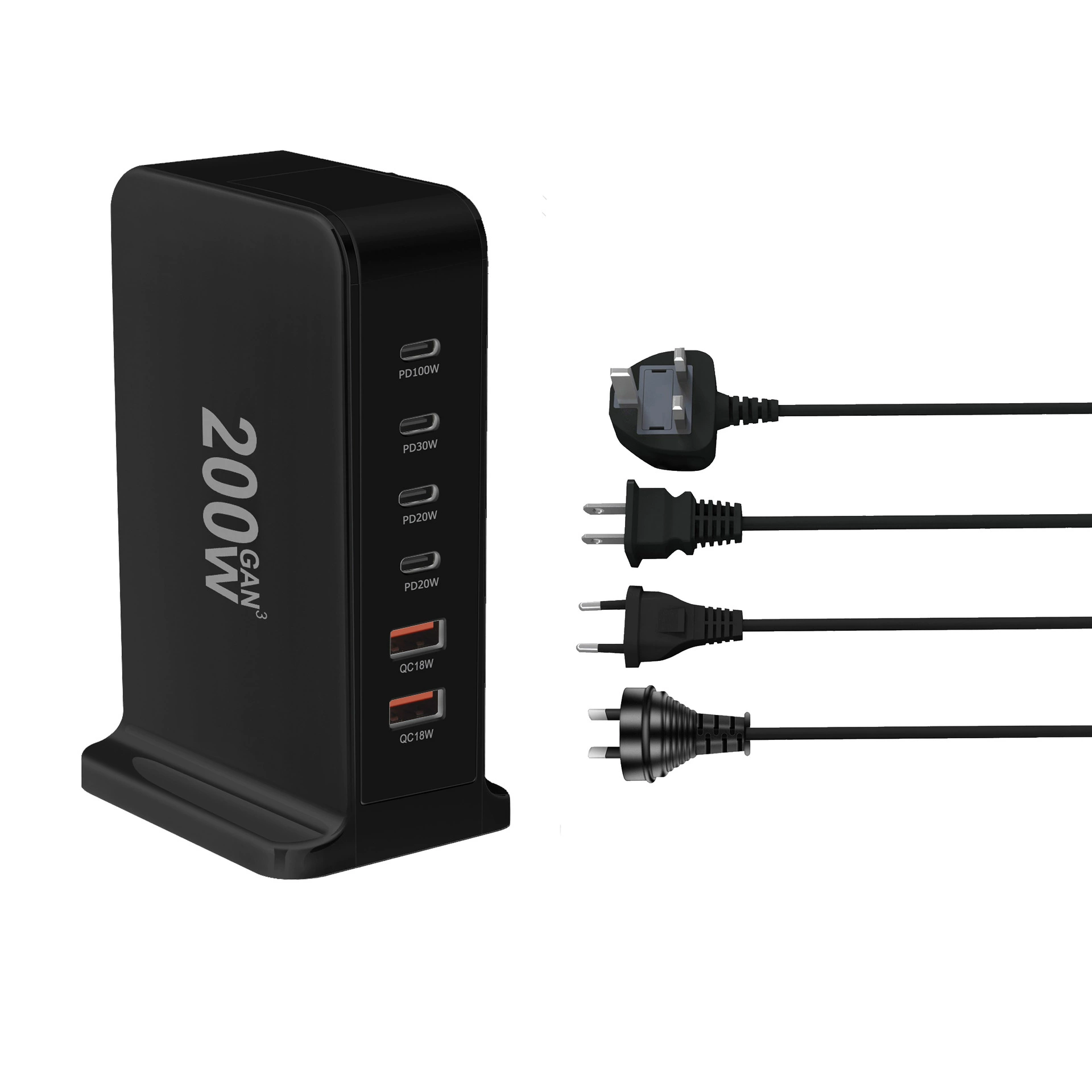 Универсальное зарядное для ноутбука, 200W, 2A, A4, 200W