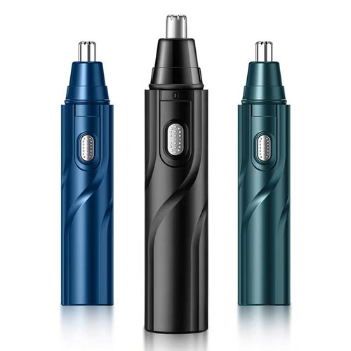 Electric nose hair trimmer men's nostril cleaning shaver men's nose hair trimmer rechargeable nose hair trimmer