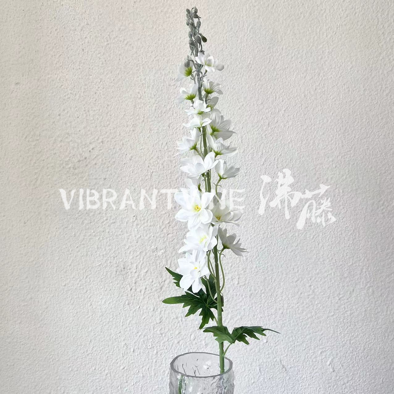 Flores falsas blancas Flores artificiales Flores para bodas Auditorio de bodas Decoración del hotel Techo artificial Flores artificiales Flores falsas