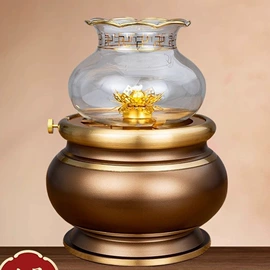 佛像/神像;供灯;香炉