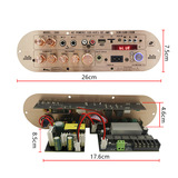 Новая плата усилителя мощности D90, 2,1-канальная плата усилителя мощности Bluetooth с высоким басом, сабвуфер, материнская плата усилителя высокой мощности