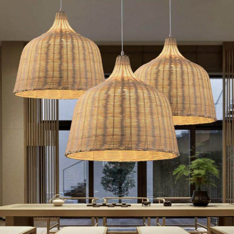 New Chinese-style chandelier, Southeast Asian rattan weaving, creative bamboo art, suitable for restaurants, wedding venues, hotels, and homestay decor New Chinese-style chandelier, Southeast Asian rattan weaving, creative bamboo art, suitable for restaurants, wedding venues, hotels, and homestay decor