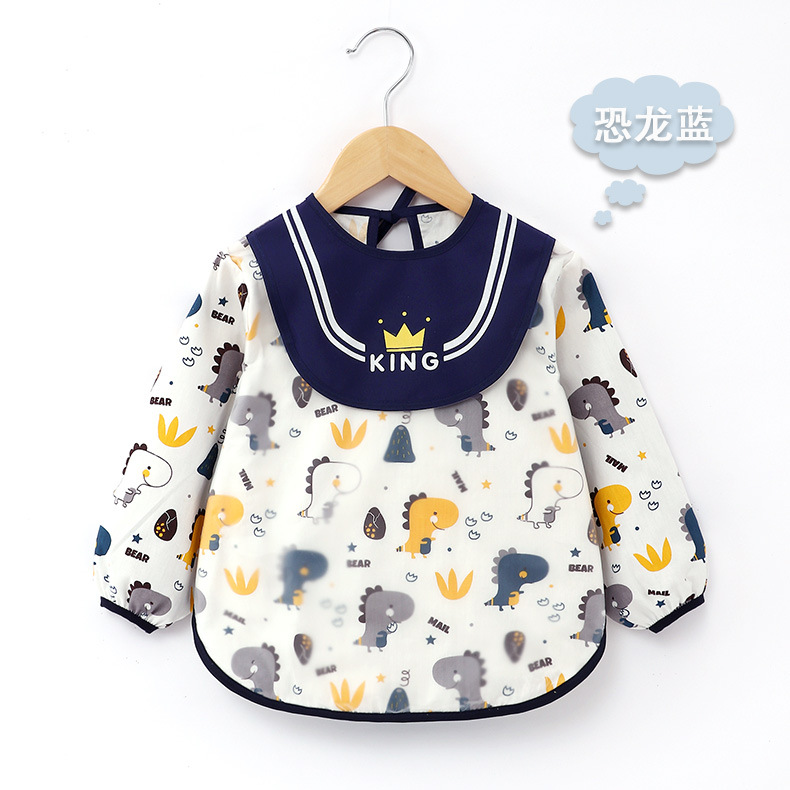 Children's waterproof eating bib