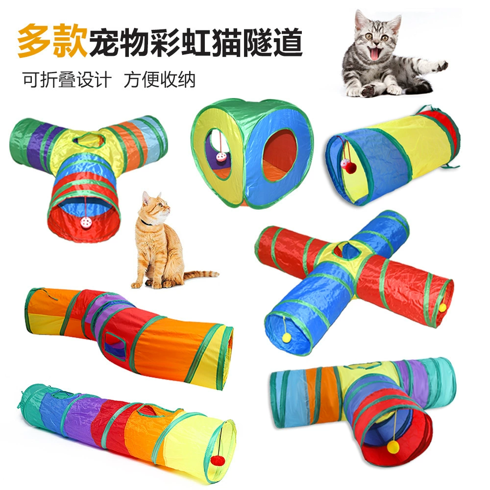 Кошачий туннель игрушка кошачий домашний питомец сверлильное отверстие от привет