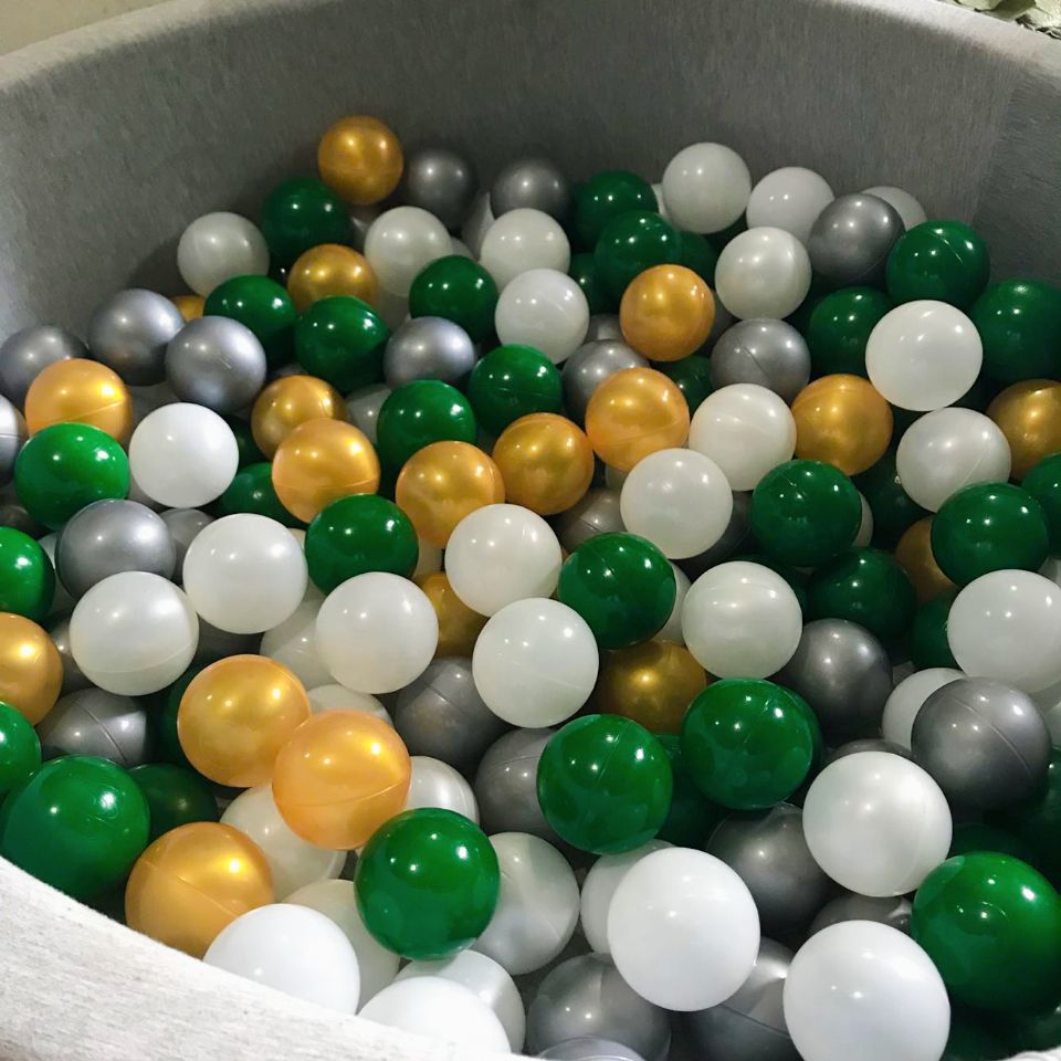 Decoración de gran macarón color onda bola bola de campo de recreo rojo bola bola de piscina seca bola de red de mar bola gruesa