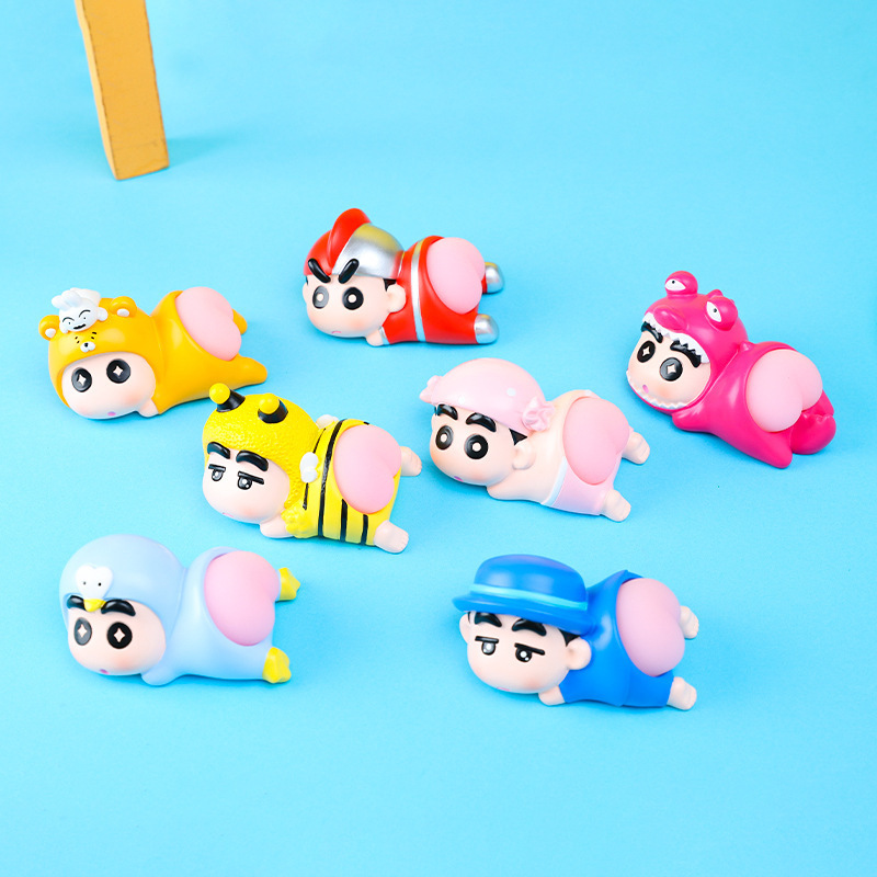 かわいいアニメ周辺機器、学校に行きたくない小さな願い、ブラインドボックスデスクトップ装飾品、子供向けホリデーギフト卸売|undefined