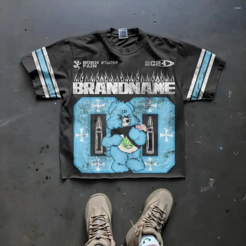 クロスボーダー商品即売wishえび皮夏ファッションメンズバイク機関車3dプリントtシャツ|undefined