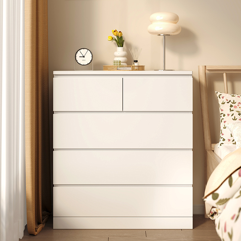 Cabina de cabezal de cama, armario de almacenamiento doméstico de dormitorio, protección ambiental multicapa integral, armario de almacenamiento de pared en la sala de estar simple